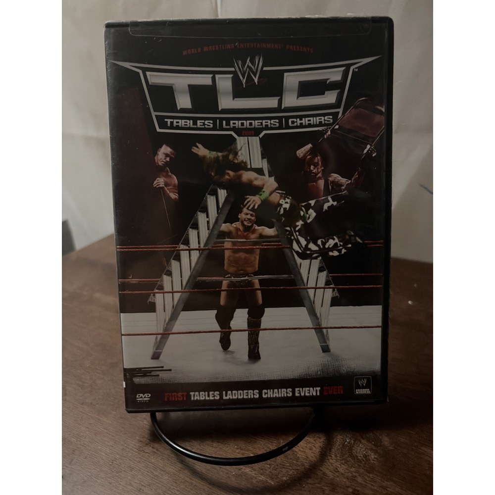 WWE TLC Tables Ladders Chairs 2009 DVD Excellent PPV Wrestling